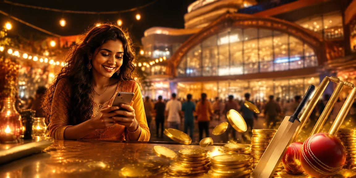 Cricket fans in Delhi playing and betting on Teen Patti at night market