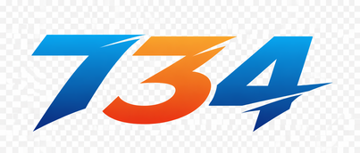 734